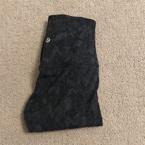 Lululemon Align High Rise Pant “28 Black Patterned - Size 2